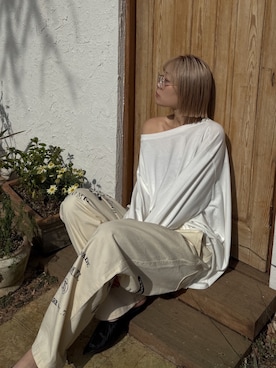 吉本杏奈さん(レディース・164cm)の春コーディネート