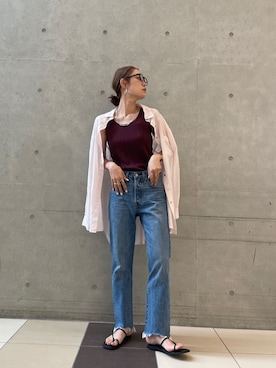 吉本杏奈さん（レディース・164cm）の夏コーディネート