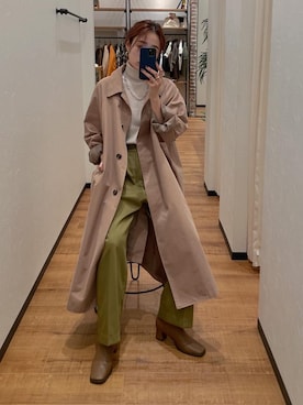 吉本杏奈さん（レディース・164cm）の秋コーディネート