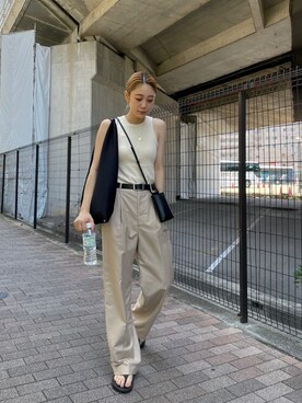 吉本杏奈さん(レディース・164cm)の夏コーディネート