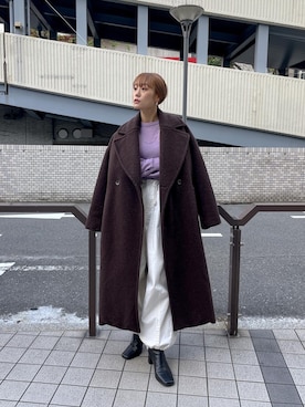 吉本杏奈さん（レディース・164cm）の秋コーディネート