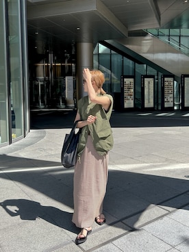 吉本杏奈さん(レディース・164cm)の春コーディネート