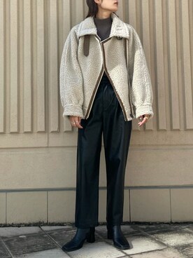 吉本杏奈さん（レディース・164cm）の秋コーディネート