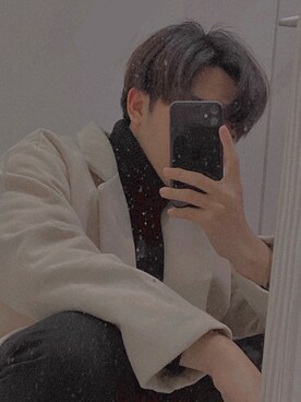 「NET（ネット）のアイテム（トップス）」を使った、Hugowuさん（メンズ・167cm）の冬コーディネート