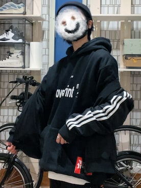 「ZIP FIVE（ジップファイブ）のアイテム（スウェットパンツ）」を使った、cpnさん（レディース・151cm）の春コーディネート