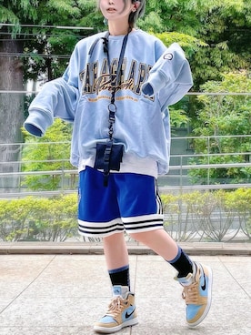 「アイテム（ソックス/靴下）」を使った、cpnさん（レディース・151cm）の春コーディネート