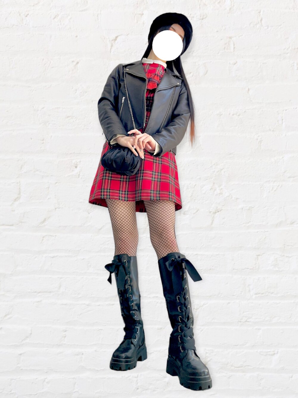 ワンピース PAMEO POSE Plaid Ruffle Mini Dress 71VDSQu3bLL._UY350_.jpg