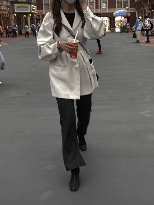 ジャケット・アウター AMERI PUFF SLEEVE JACKET Ameri(アメリ)の「PUFF SLEEVE JACKET(テーラードジャケット