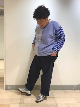 HIMIKO　松屋 銀座店さん（レディース・156cm）の秋コーディネート