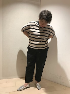 HIMIKO　松屋 銀座店さん（レディース・156cm）の春コーディネート