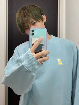 「ANDGEEBEE（アンジービー）のアイテム」を使った、kazumaさん（メンズ・171cm）の秋コーディネート