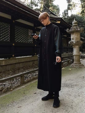 「LEANN（リーン）のアイテム」を使った、kazumaさん（メンズ・171cm）の秋コーディネート