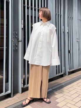 MOMOKAさん（レディース・160cm）の夏コーディネート