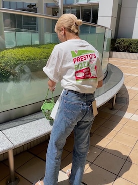 「Ungrid（アングリッド）のアイテム」を使った、MOMOKAさん（レディース・160cm）の春コーディネート