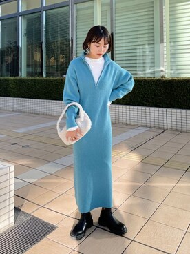 MOMOKAさん（レディース・160cm）の秋コーディネート