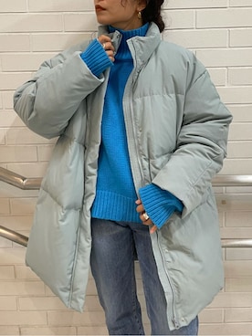 「Ungrid（アングリッド）のアイテム（ジャケット/アウター）」を使った、MOMOKAさん（レディース・160cm）の秋コーディネート
