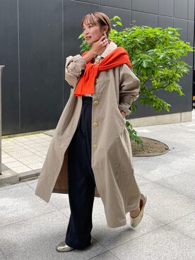 MOMOKAさん（レディース・160cm）の秋コーディネート