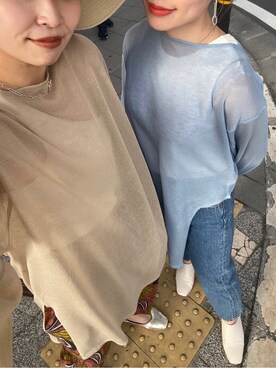 MOMOKAさん（レディース・160cm）の春コーディネート