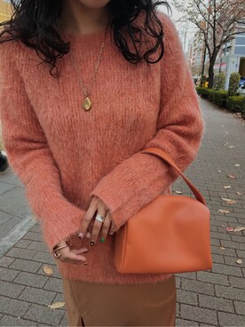 MOMOKAさん（レディース・160cm）の冬コーディネート