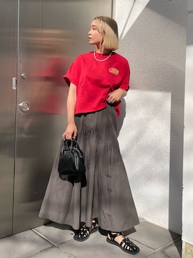 MOMOKAさん（レディース・160cm）の冬コーディネート