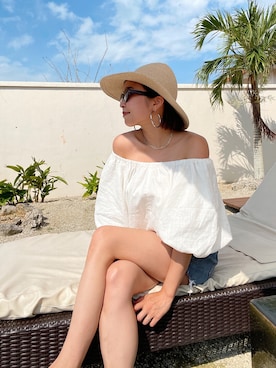 MOMOKAさん(レディース・160cm)の夏コーディネート