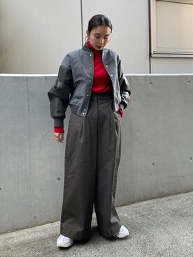 MOMOKAさん(レディース・160cm)の秋コーディネート