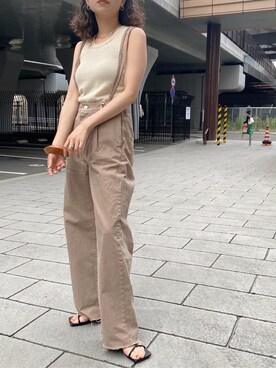 MOMOKAさん（レディース・160cm）の夏コーディネート