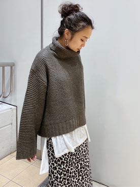 MOMOKAさん(レディース・160cm)の冬コーディネート