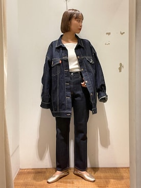 「Ungrid（アングリッド）のアイテム（ジャケット/アウター）」を使った、MOMOKAさん（レディース・160cm）の夏コーディネート