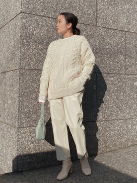 MOMOKAさん（レディース・160cm）の秋コーディネート