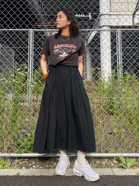 「Ungrid（アングリッド）のアイテム（ワンピース/ドレス）」を使った、MOMOKAさん（レディース・160cm）の夏コーディネート