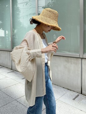 MOMOKAさん(レディース・160cm)の夏コーディネート