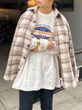 MOMOKAさん(レディース・160cm)の秋コーディネート