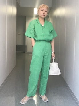 「FUDGEBOYのトラッドスタイル」｜MOMOKAさん（レディース・160cm）の春コーディネート