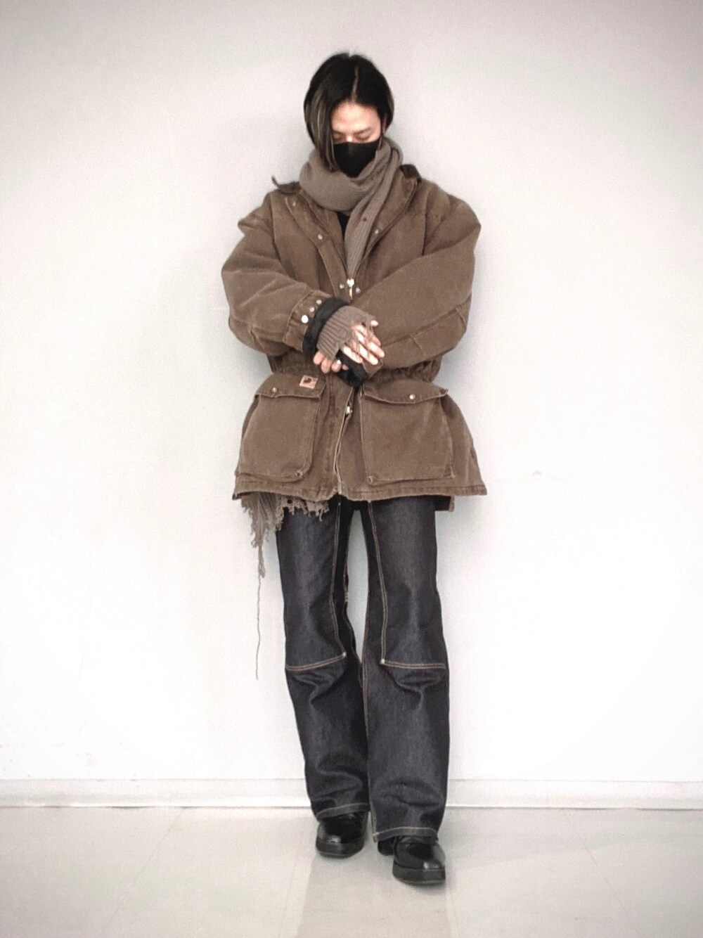 COMME des GARCONS Carhartt ダッフルコート S 中古・古着通販】COMME des GARCONS HOMME (コムデギャルソン オム