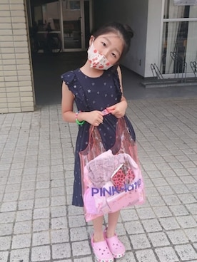 「DAISO（DAISO）のアイテム」を使った、AOIさん（キッズ・120cm）の夏コーディネート