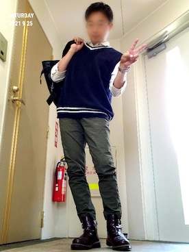 @くうすけ🍀さん（メンズ・168cm）の秋コーディネート