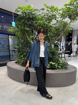 okuさん（レディース・161cm）の夏コーディネート