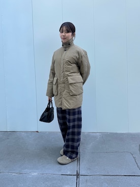 okuさん（レディース・161cm）の冬コーディネート