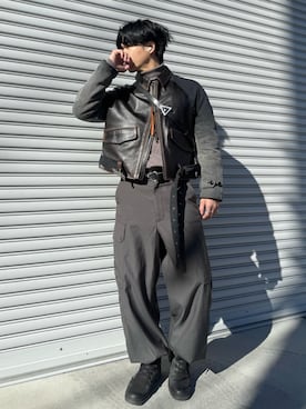 けいさん（メンズ・173cm）の冬コーディネート