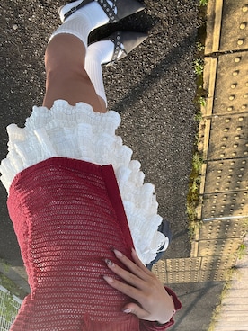 「JEANASIS（ジーナシス）のアイテム（パンプス）」を使った、mokupanさん（レディース・154cm）の春コーディネート