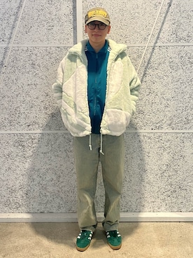 「adidas（アディダス）のアイテム（ブルゾン）」を使った、IKさん（メンズ・172cm）の秋コーディネート