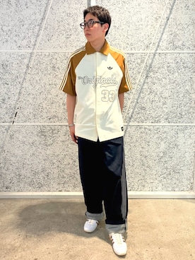 「ベースボールシャツ」｜IKさん（メンズ・172cm）の夏コーディネート