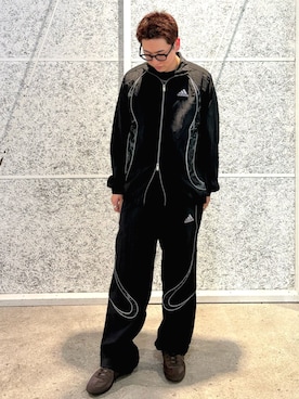 「アイテム（ナイロンジャケット）」を使った、IKさん（メンズ・172cm）の夏コーディネート