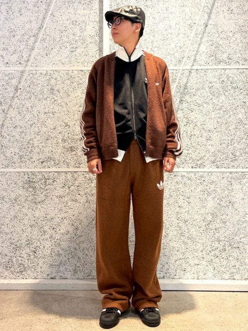 adidas originals トラックトップ ジャケット S茶色 アディカラー クラシック トラックトップ（ジャージ