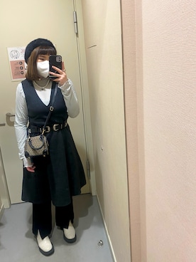 Julia♡さん（レディース・157cm）の冬コーディネート