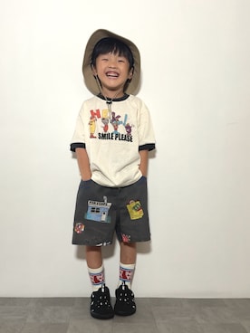 YU⭐︎さん(キッズ・100cm)の夏コーディネート