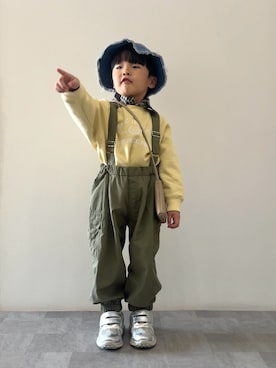 YU⭐︎さん（キッズ・100cm）の春コーディネート