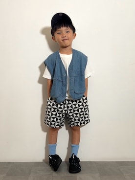 YU⭐︎さん(キッズ・100cm)の夏コーディネート