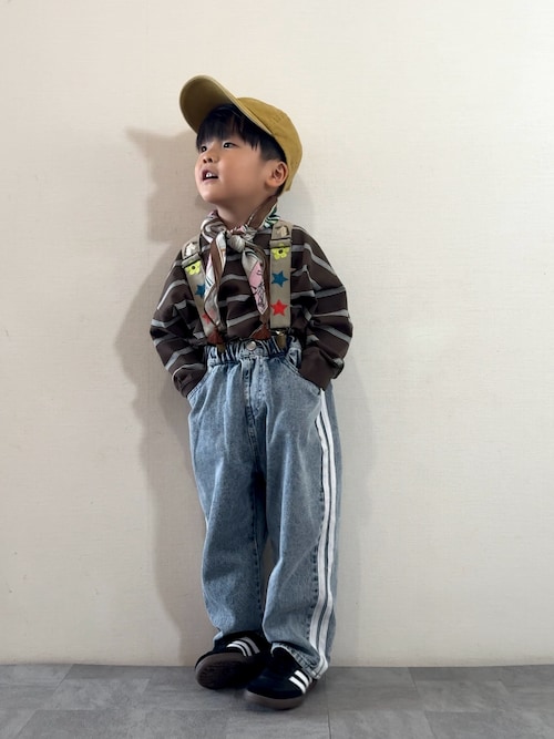 サイドライン デニムパンツ（デニムパンツ）｜devirock（デビロック